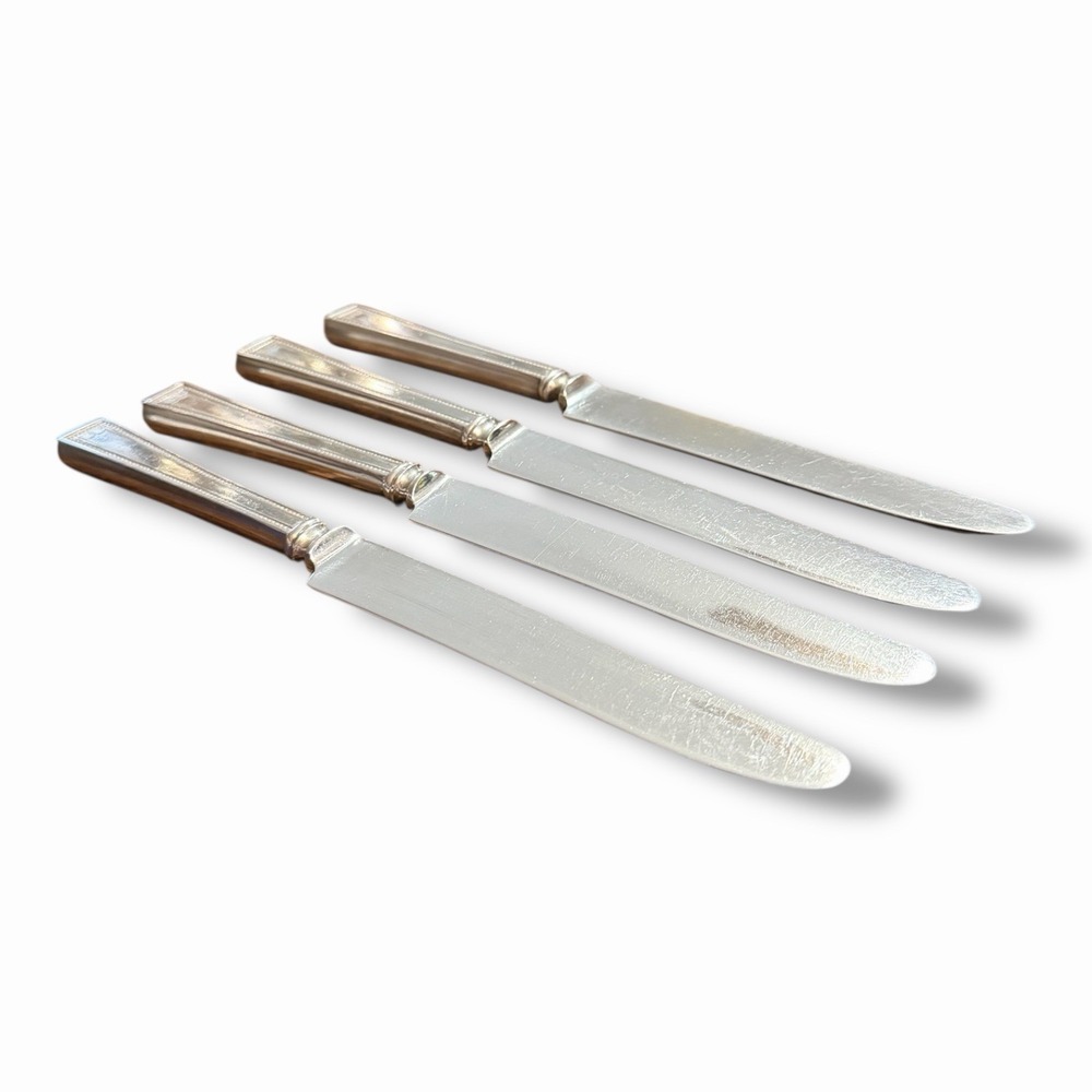1923‎ Tudor Plate Baronet/Algonquin Flatware Knives - lot of (4)